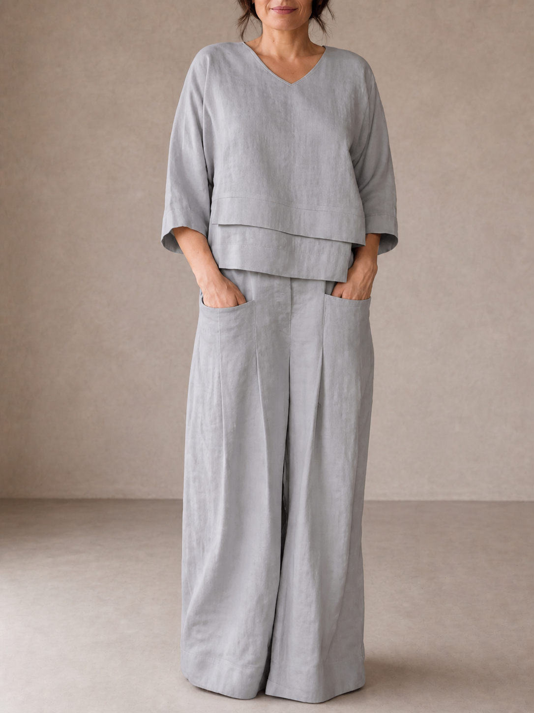 Renaya | Casual Cotton and Linen Co-ord Set