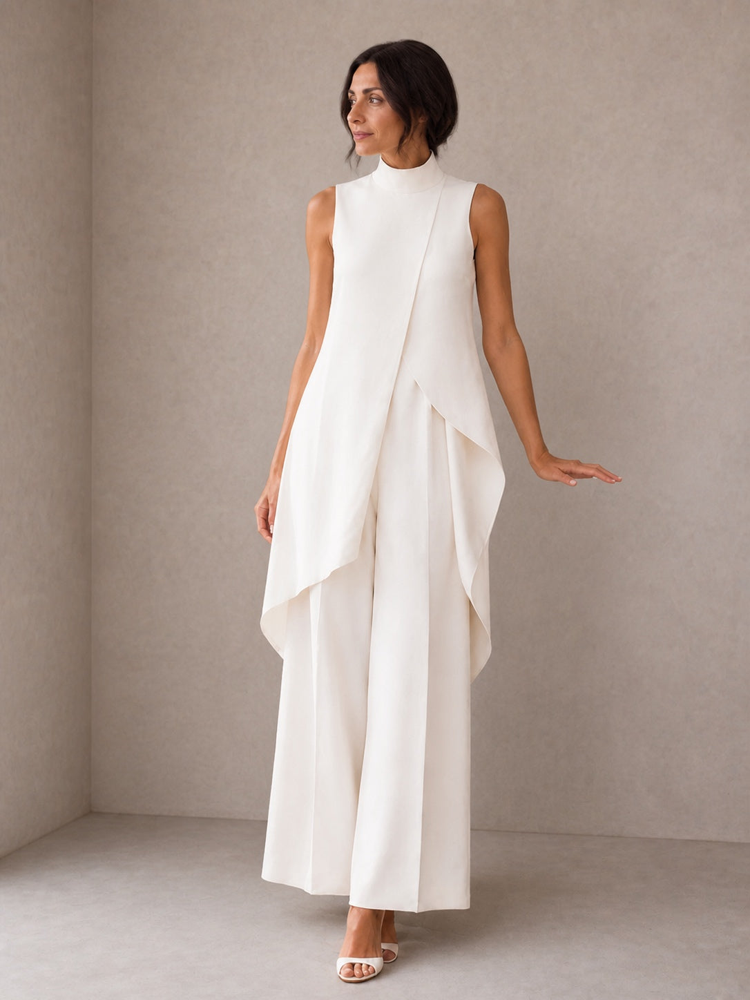 Catalina | Long Jumpsuit with an Elegant Drape