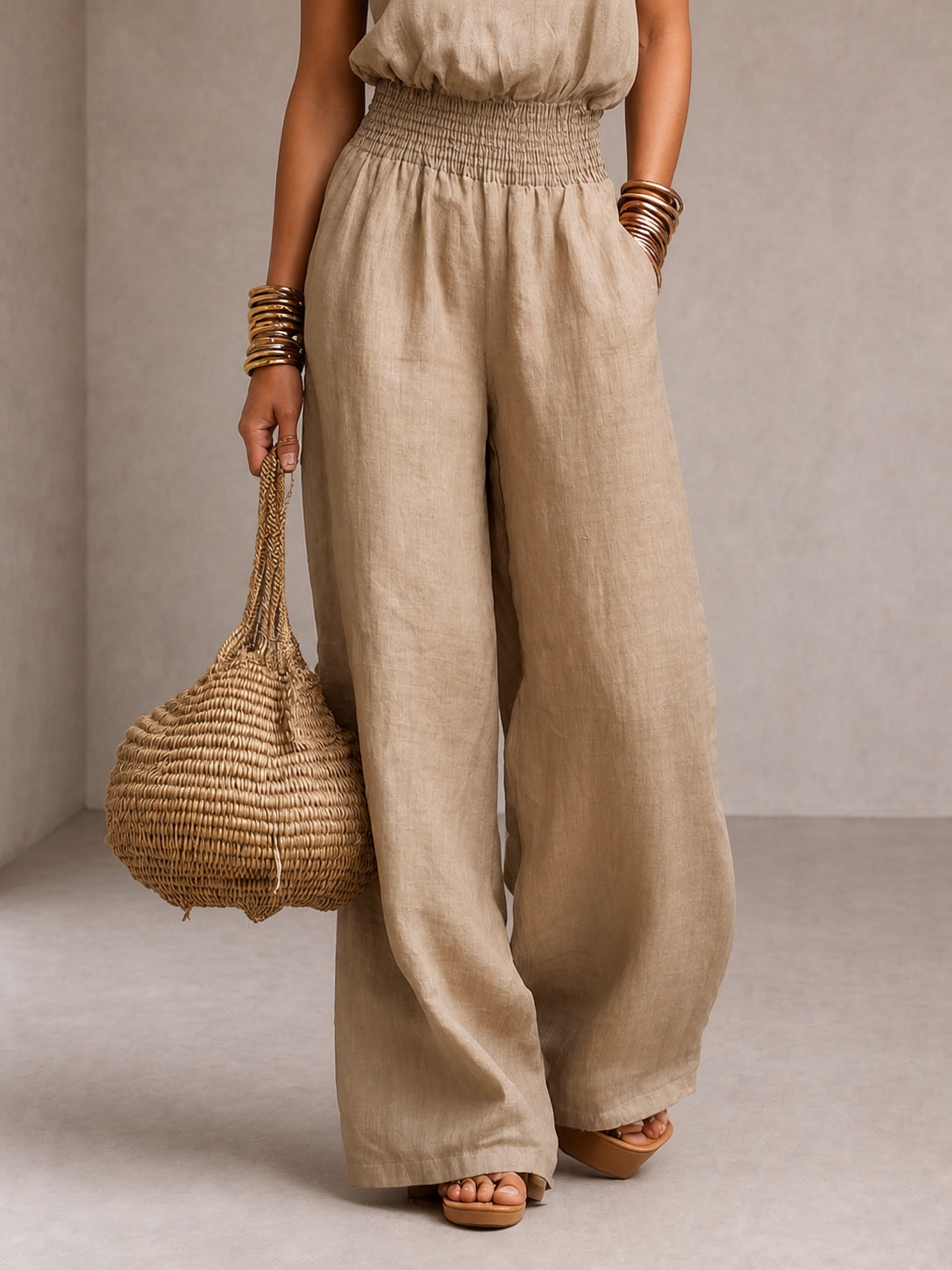 Valeria | Elegant Halterneck Jumpsuit