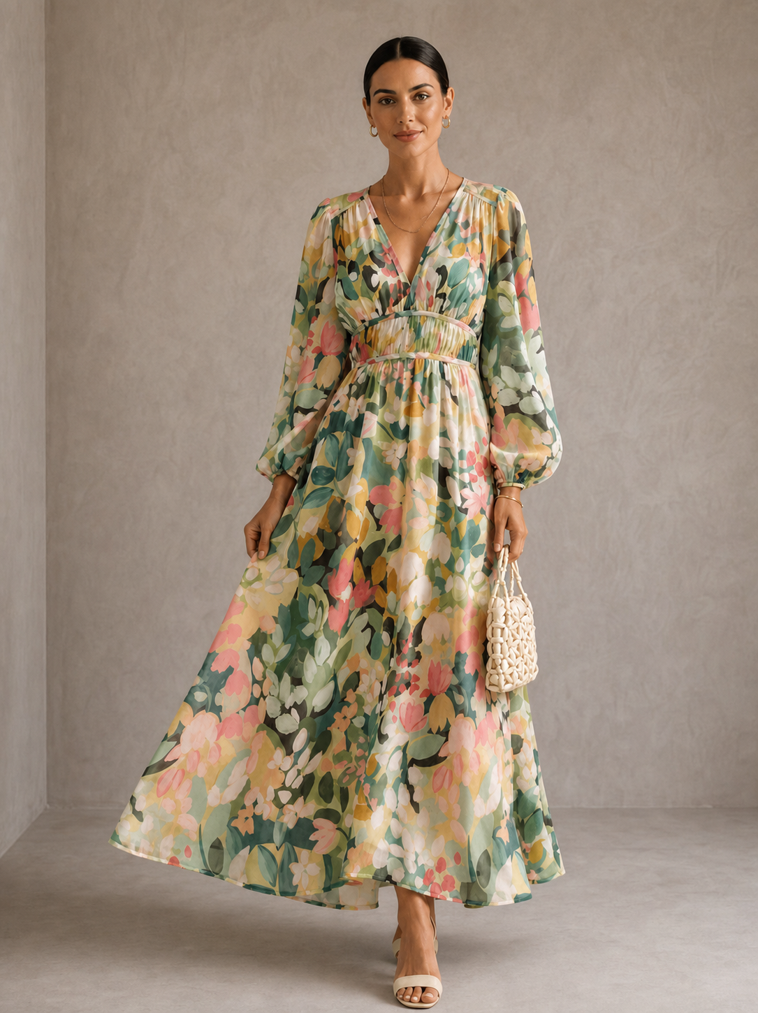 Celine | Feminine Floral Dress