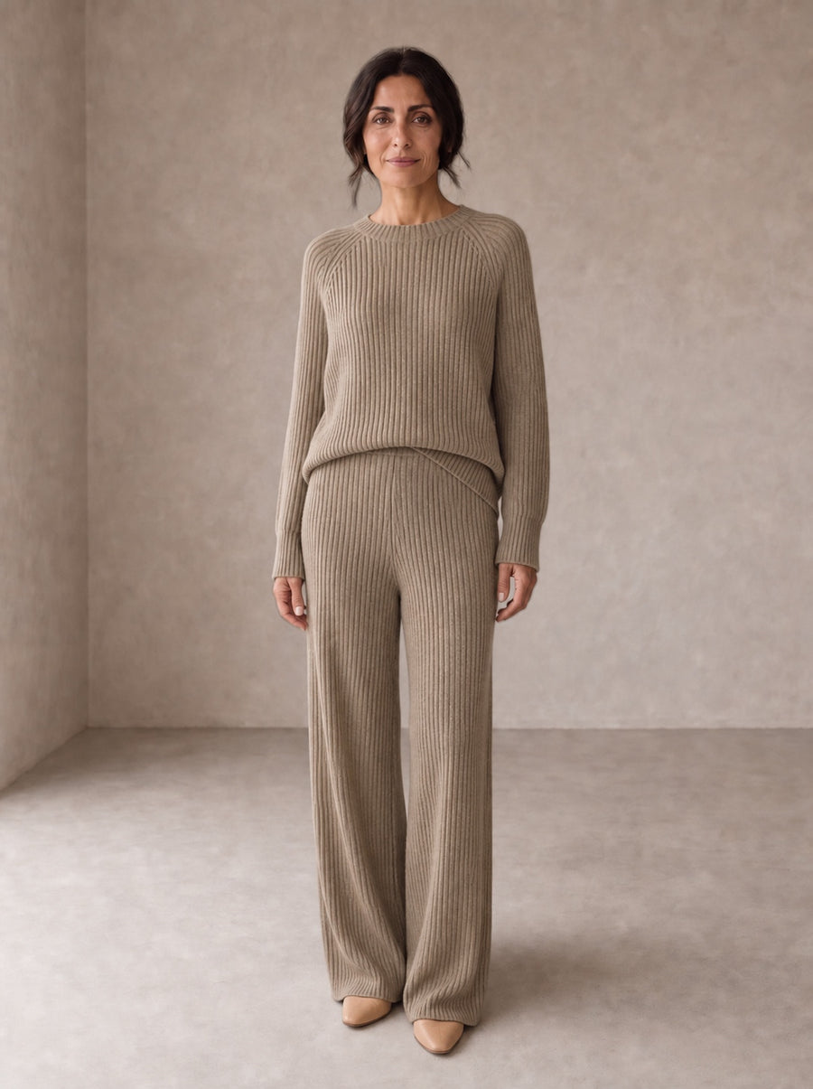 Joséphine | Elegant Knitted Co-ord Set