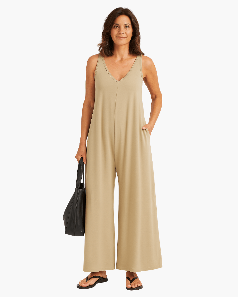 Marnia | Relaxed Sleeveless Jumpsuit