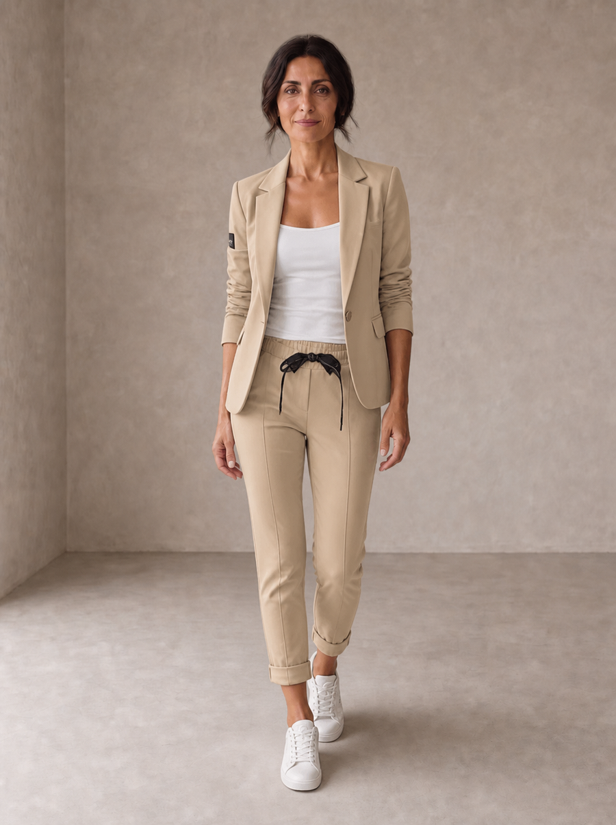 Malou | Co-ord Set: Top, Jacket and Trousers
