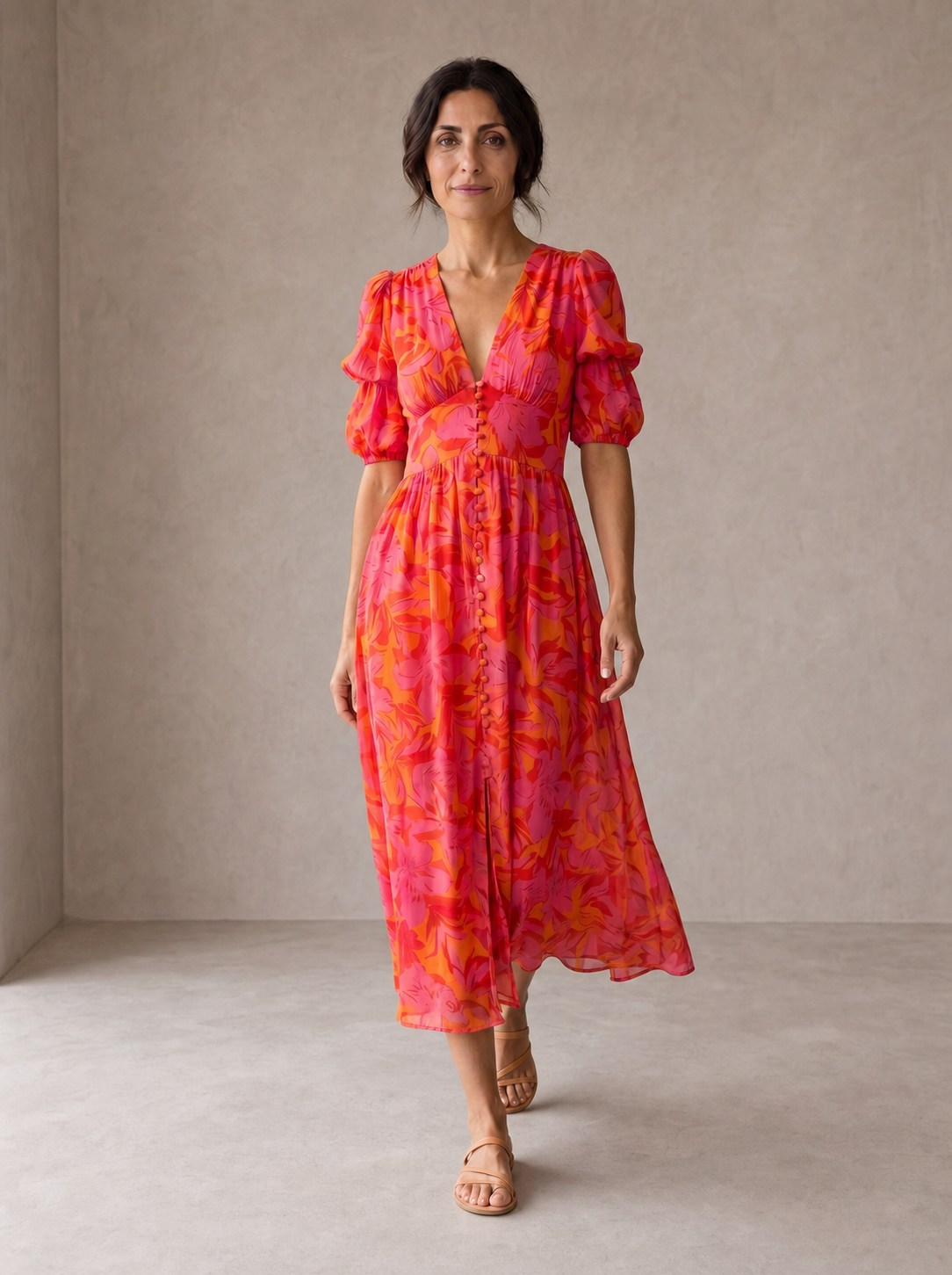 Armonia | Sunlit Glow Maxi Dress