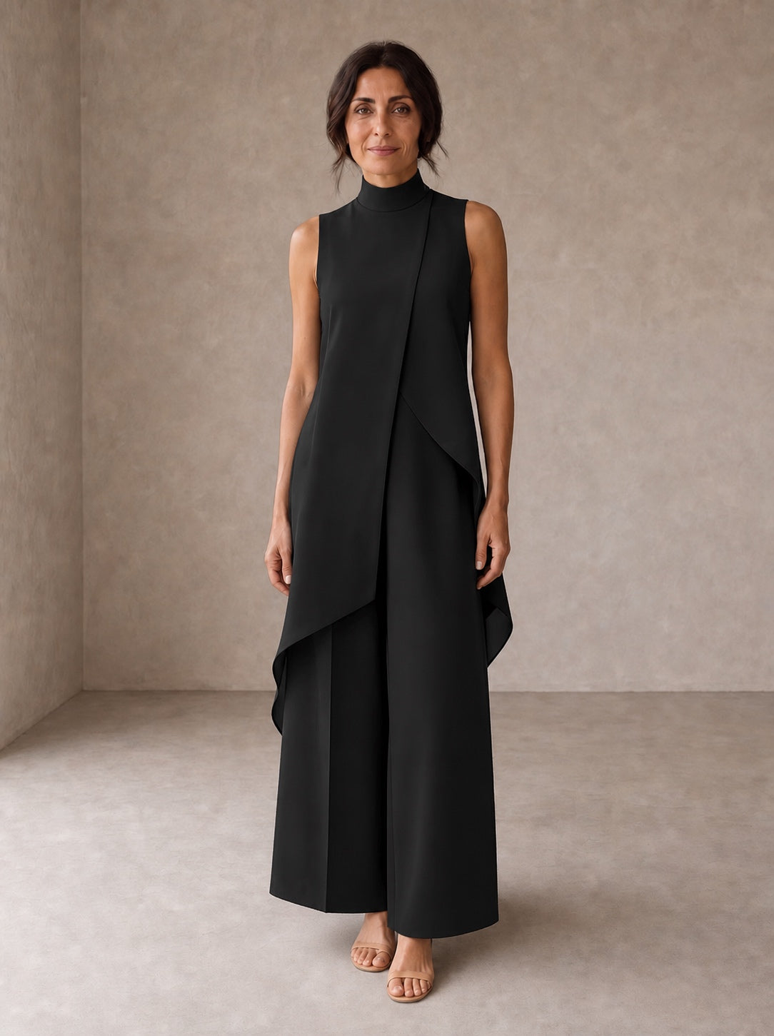 Catalina | Long Jumpsuit with an Elegant Drape