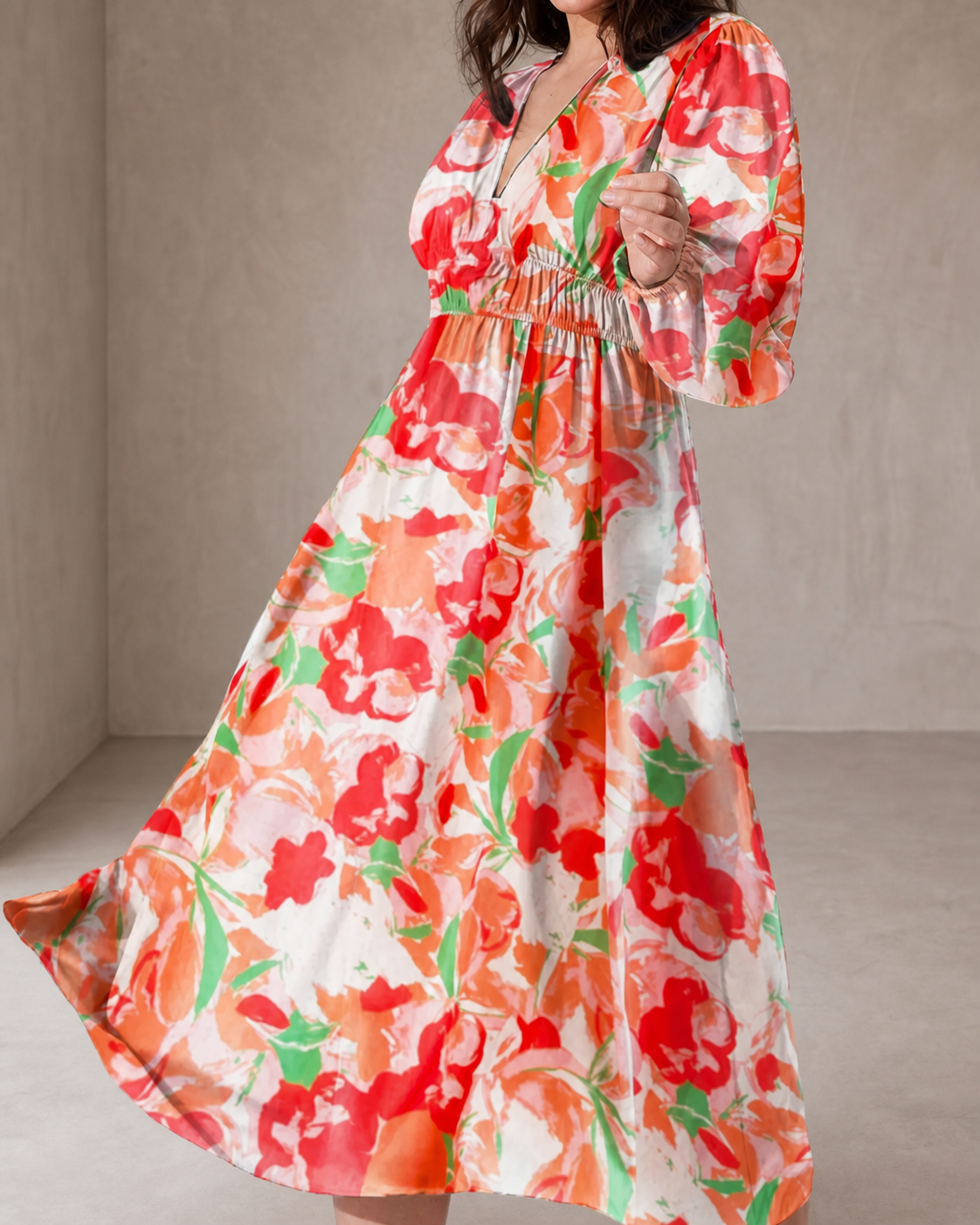 Celine | Feminine Floral Dress