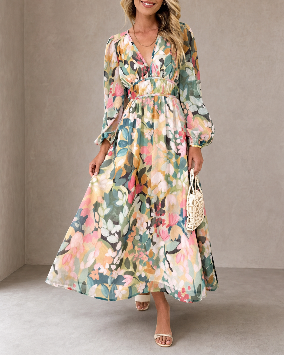Celine | Feminine Floral Dress
