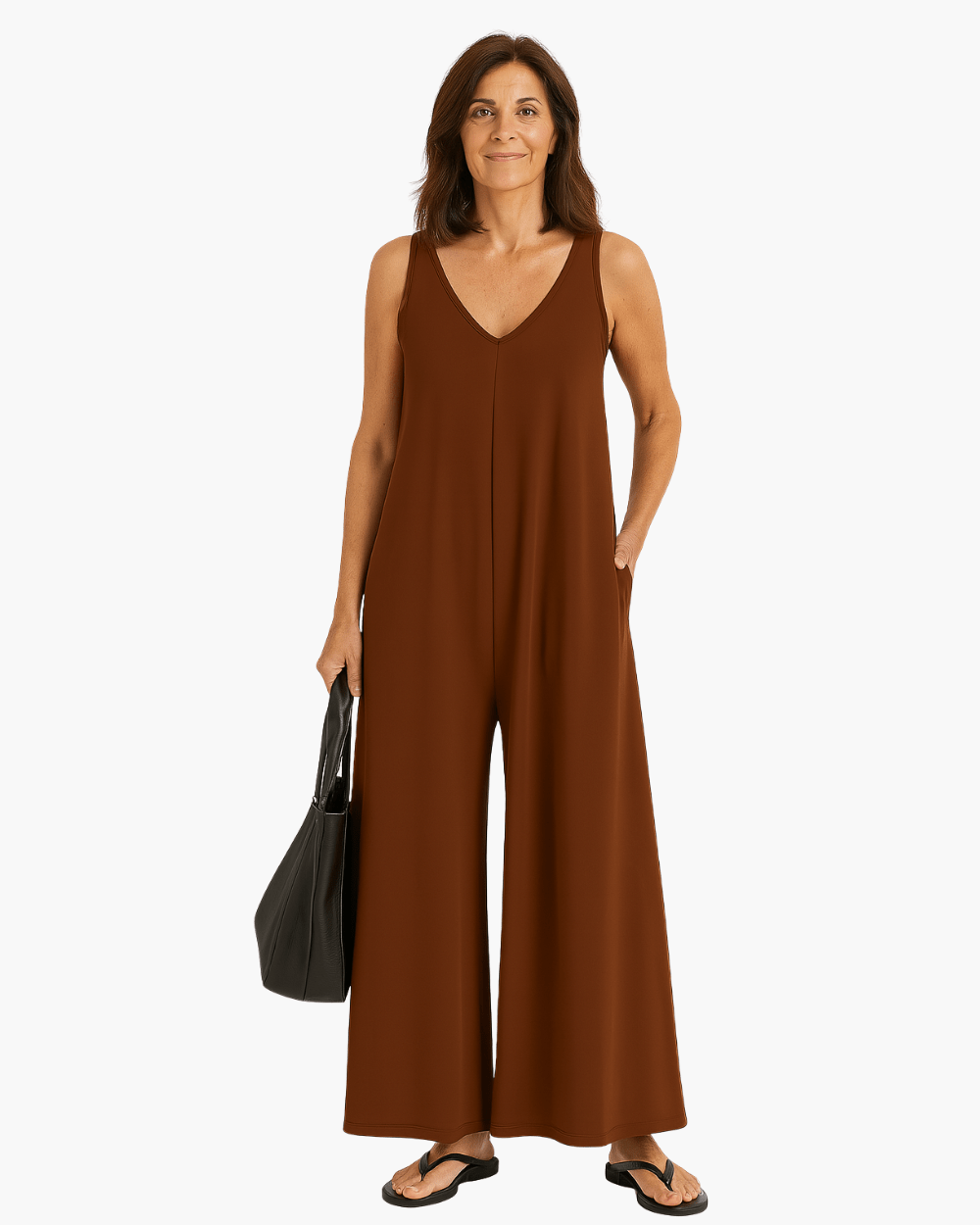 Marnia | Relaxed Sleeveless Jumpsuit