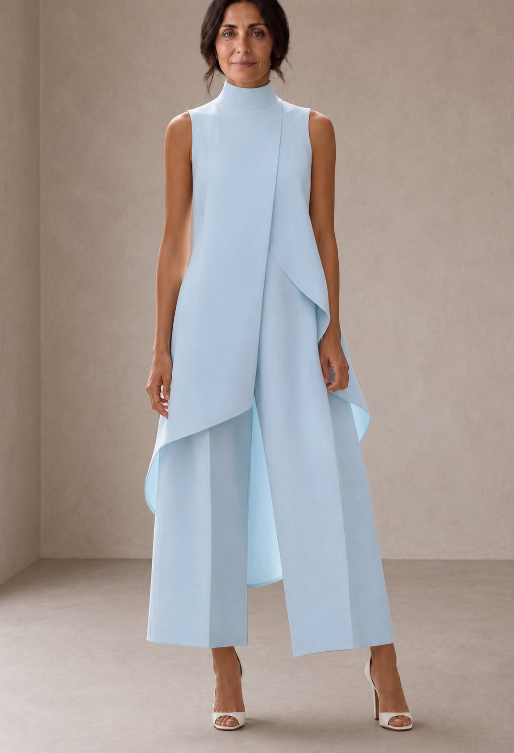 Catalina | Long Jumpsuit with an Elegant Drape