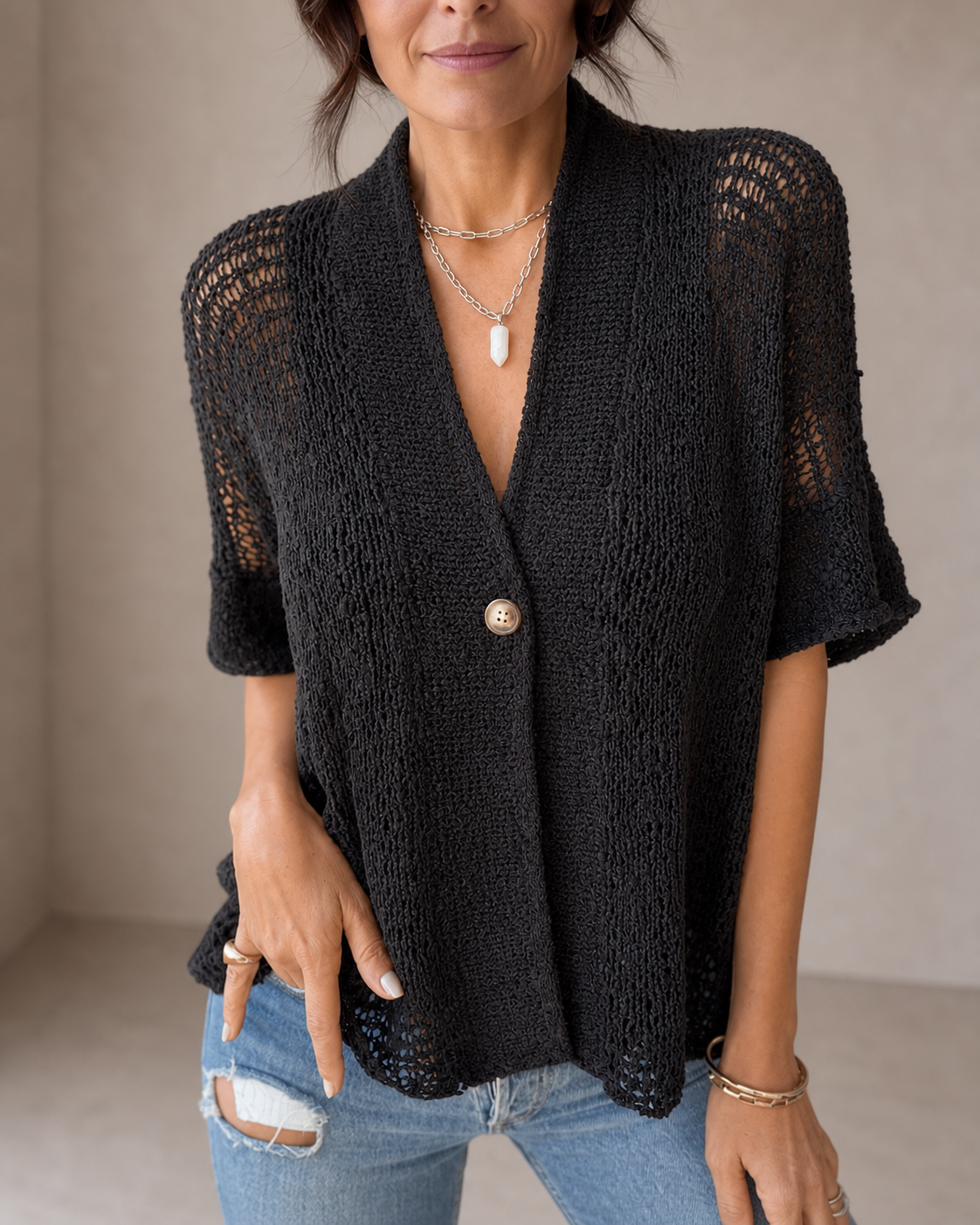 Aimée | Elegant Knitted Top