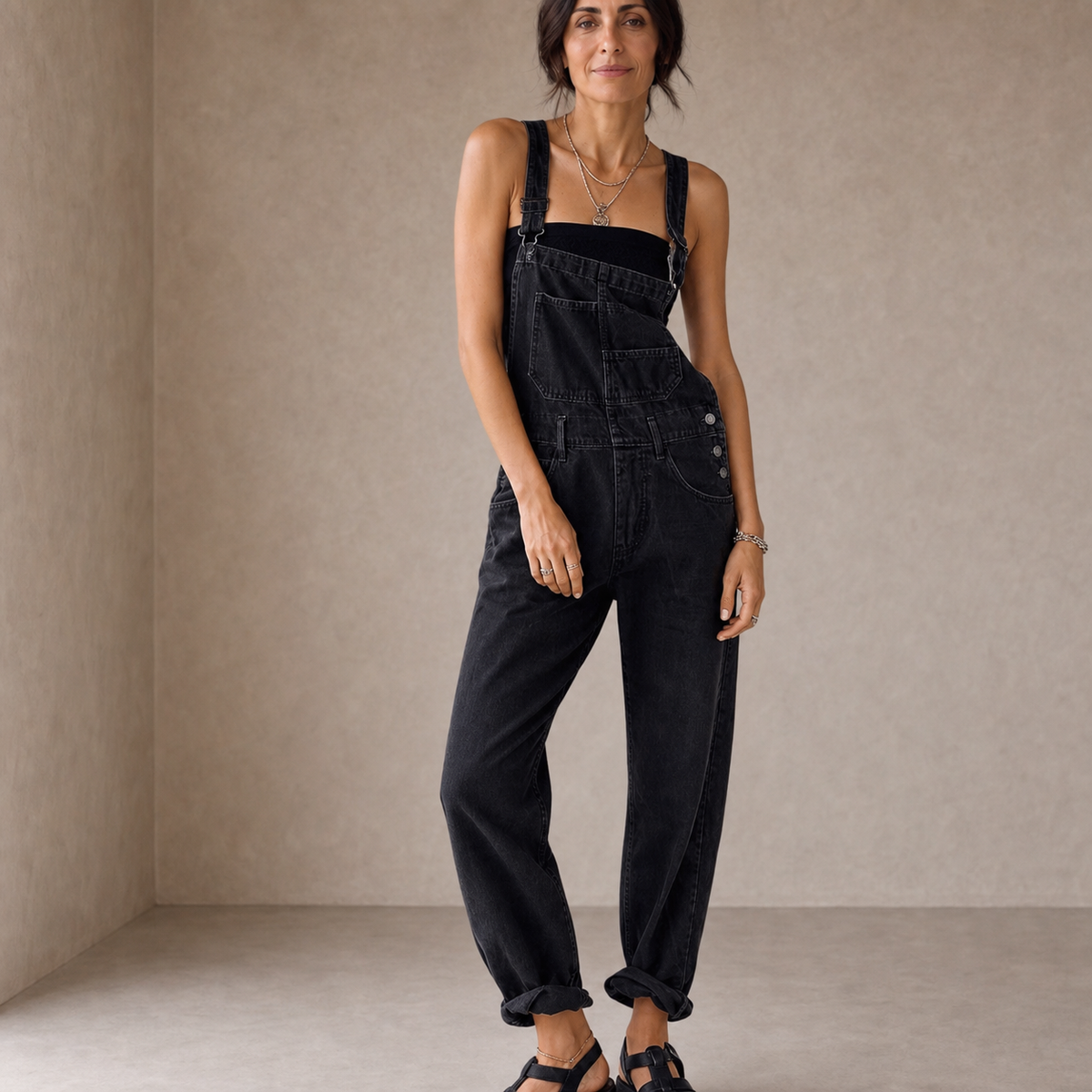 Jacqui | Urban Denim Jumpsuit