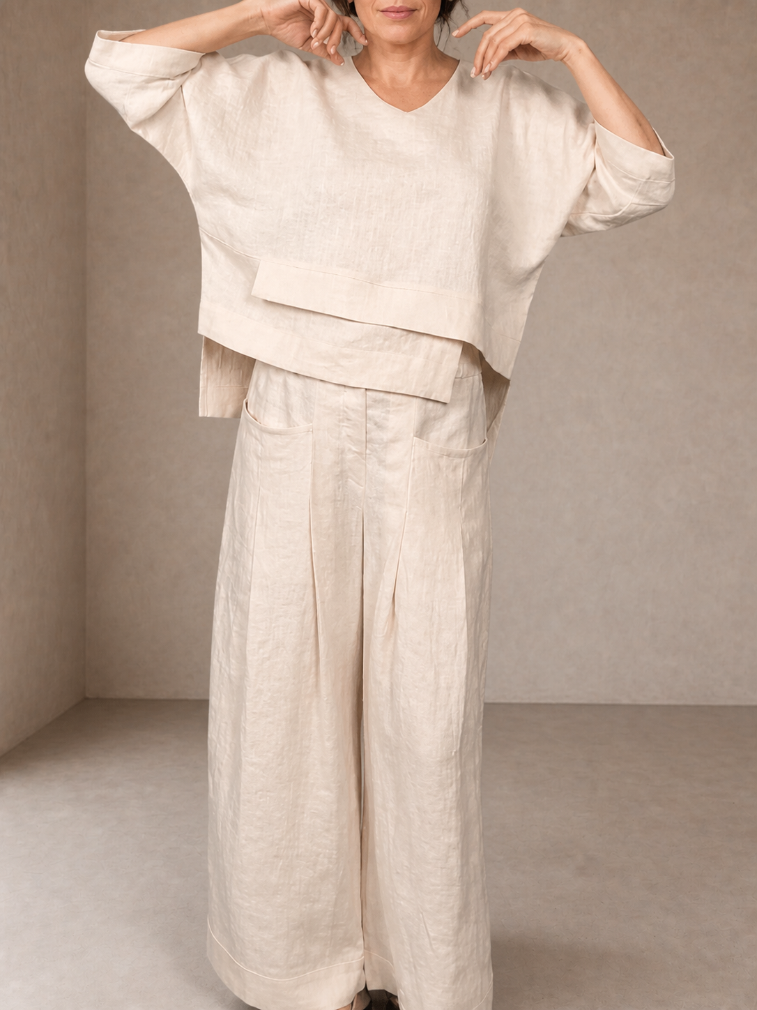 Renaya | Casual Cotton and Linen Co-ord Set
