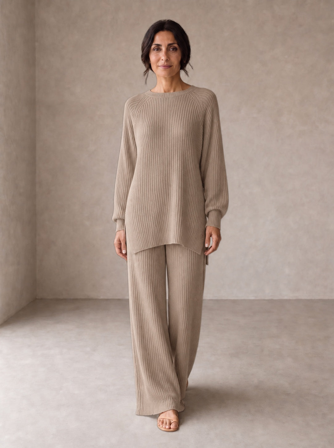 Joséphine | Elegant Knitted Co-ord Set