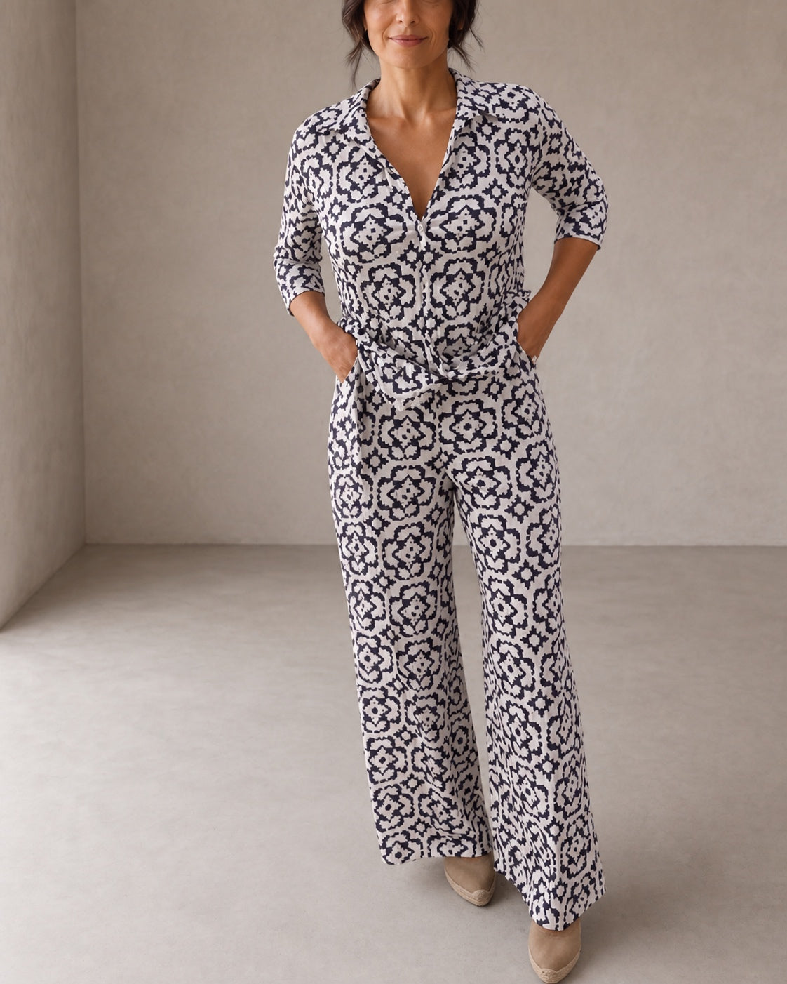 Kailiane | Elegant Vintage-Style Co-ord Set