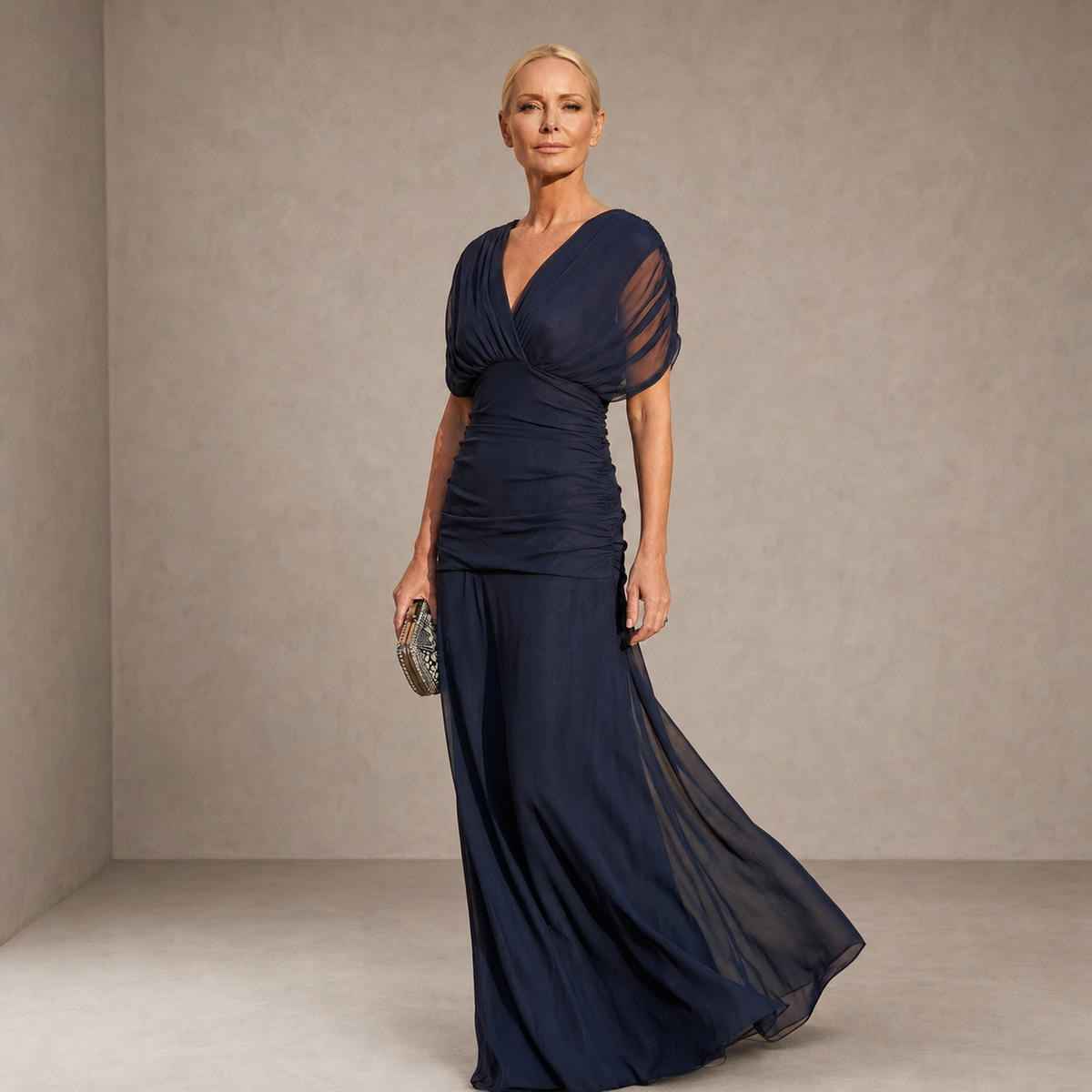 Avery | Elegant Blue Dress