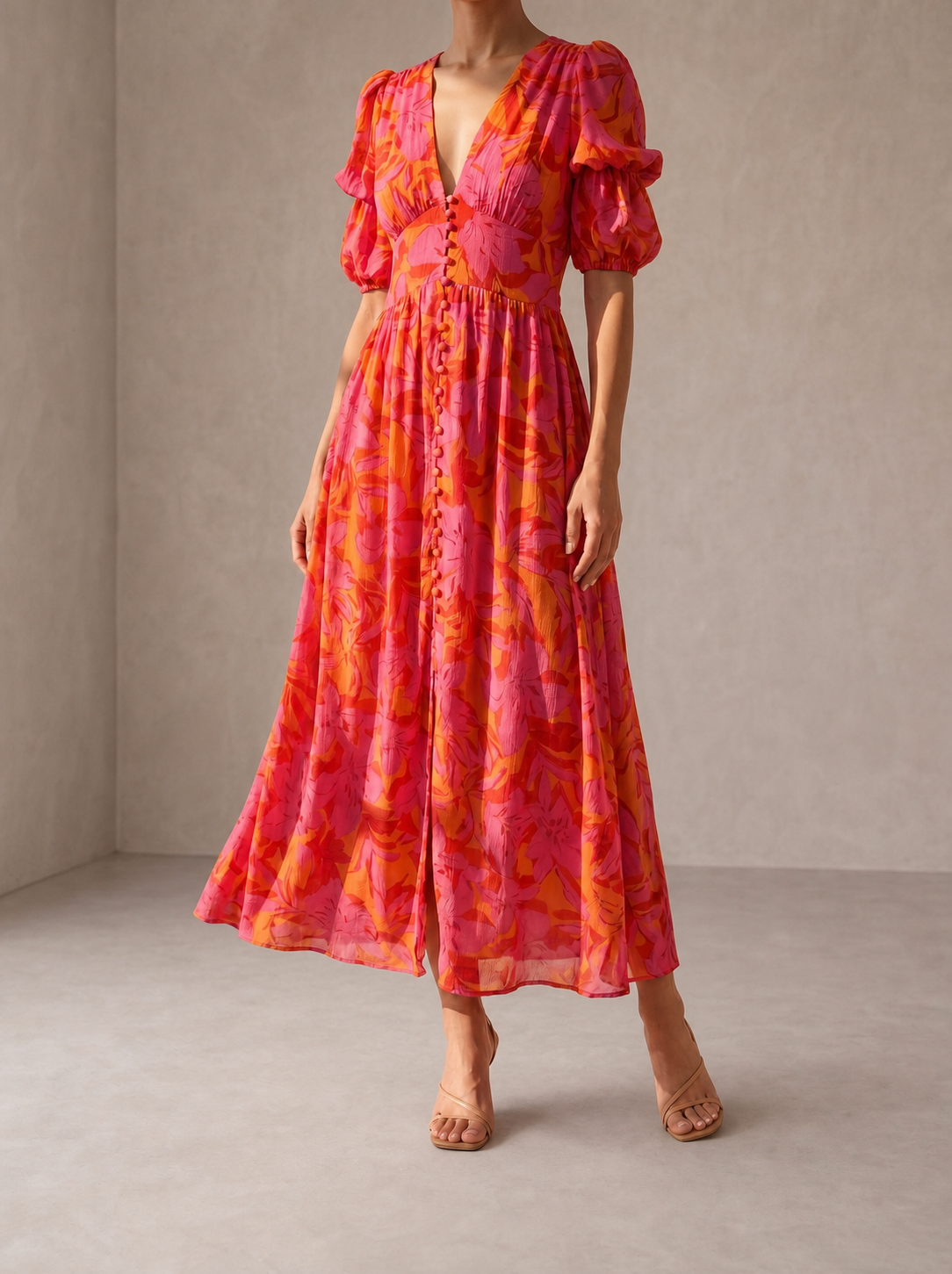 Armonia | Sunlit Glow Maxi Dress