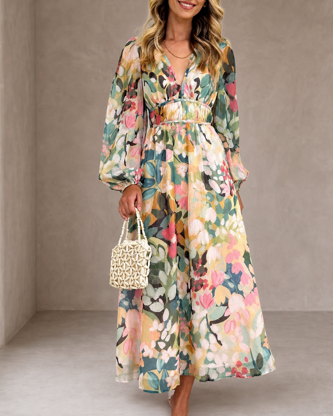 Celine | Feminine Floral Dress