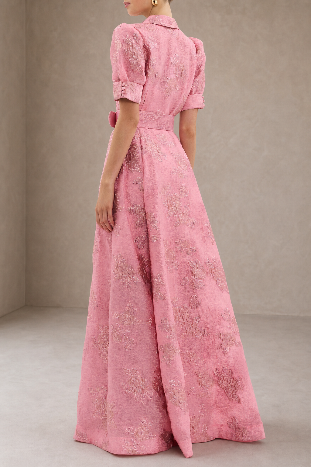 Aria | Short Dress with Puff Sleeves