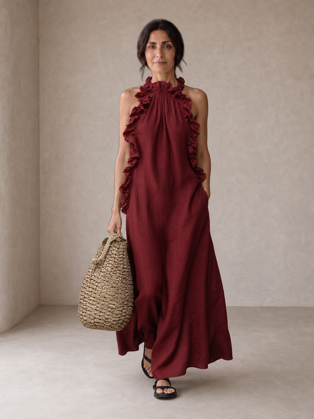 Lua | Maxi Dress with Pockets