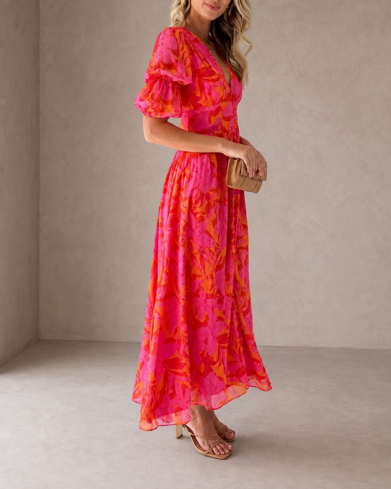 Armonia | Sunlit Glow Maxi Dress