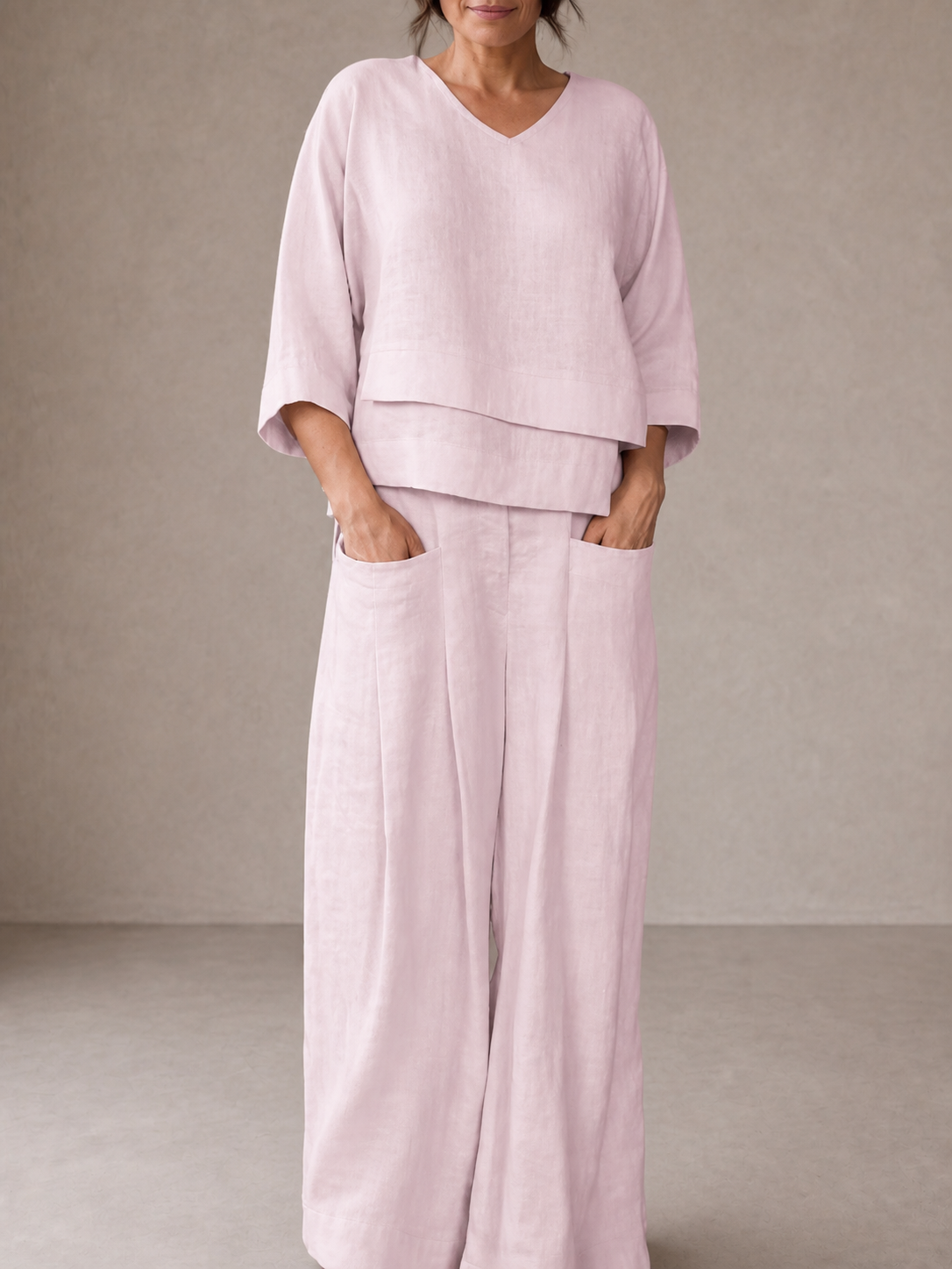 Renaya | Casual Cotton and Linen Co-ord Set