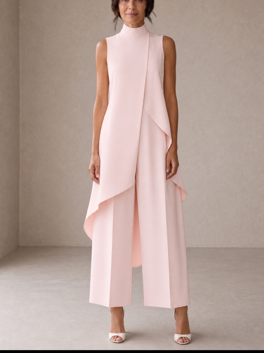 Catalina | Long Jumpsuit with an Elegant Drape