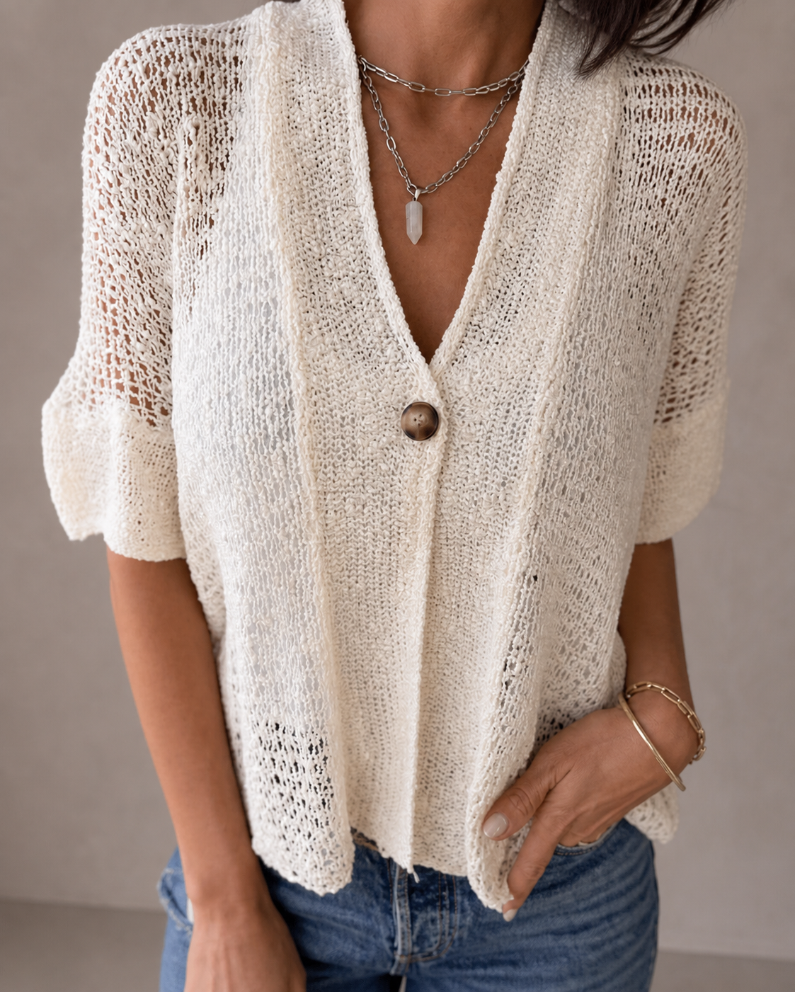 Aimée | Elegant Knitted Top
