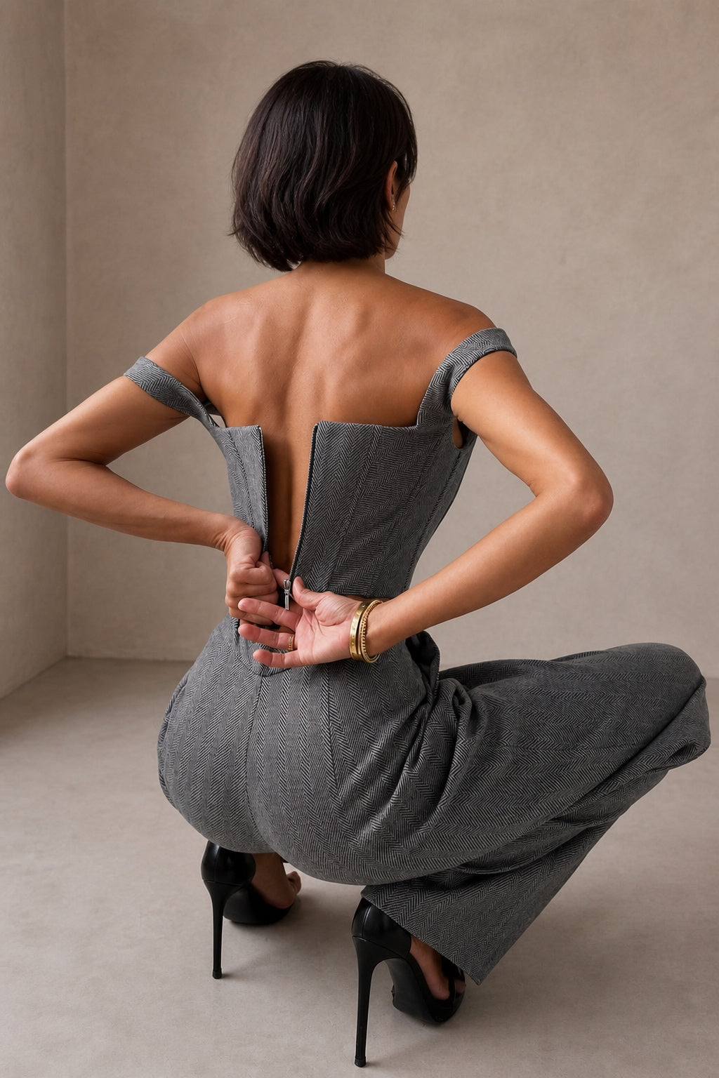 Dolce | Three-Piece Co-ord Set with Double-Breasted Blazer