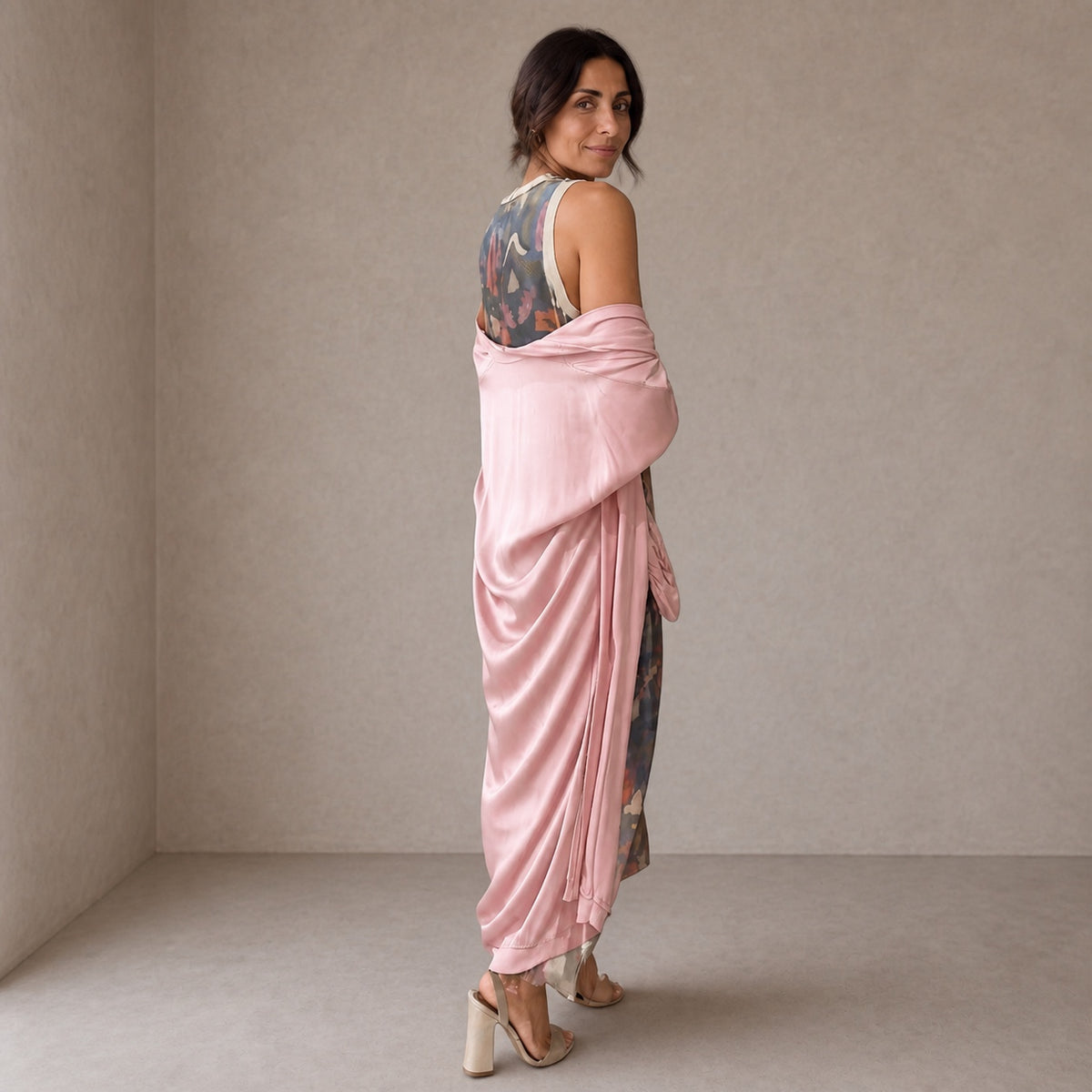 Elveria | Maxi Dress with Cardigan