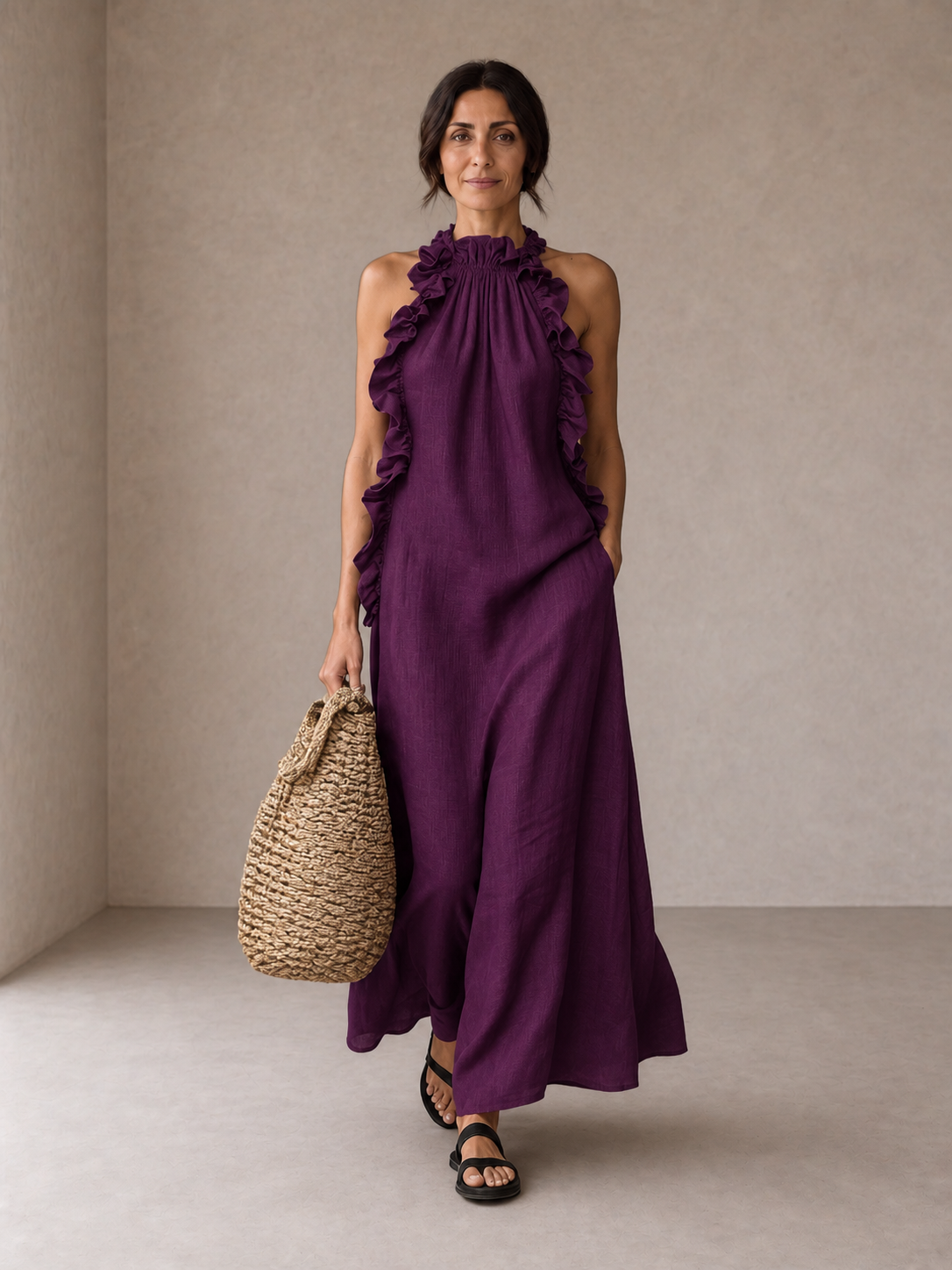 Lua | Maxi Dress with Pockets