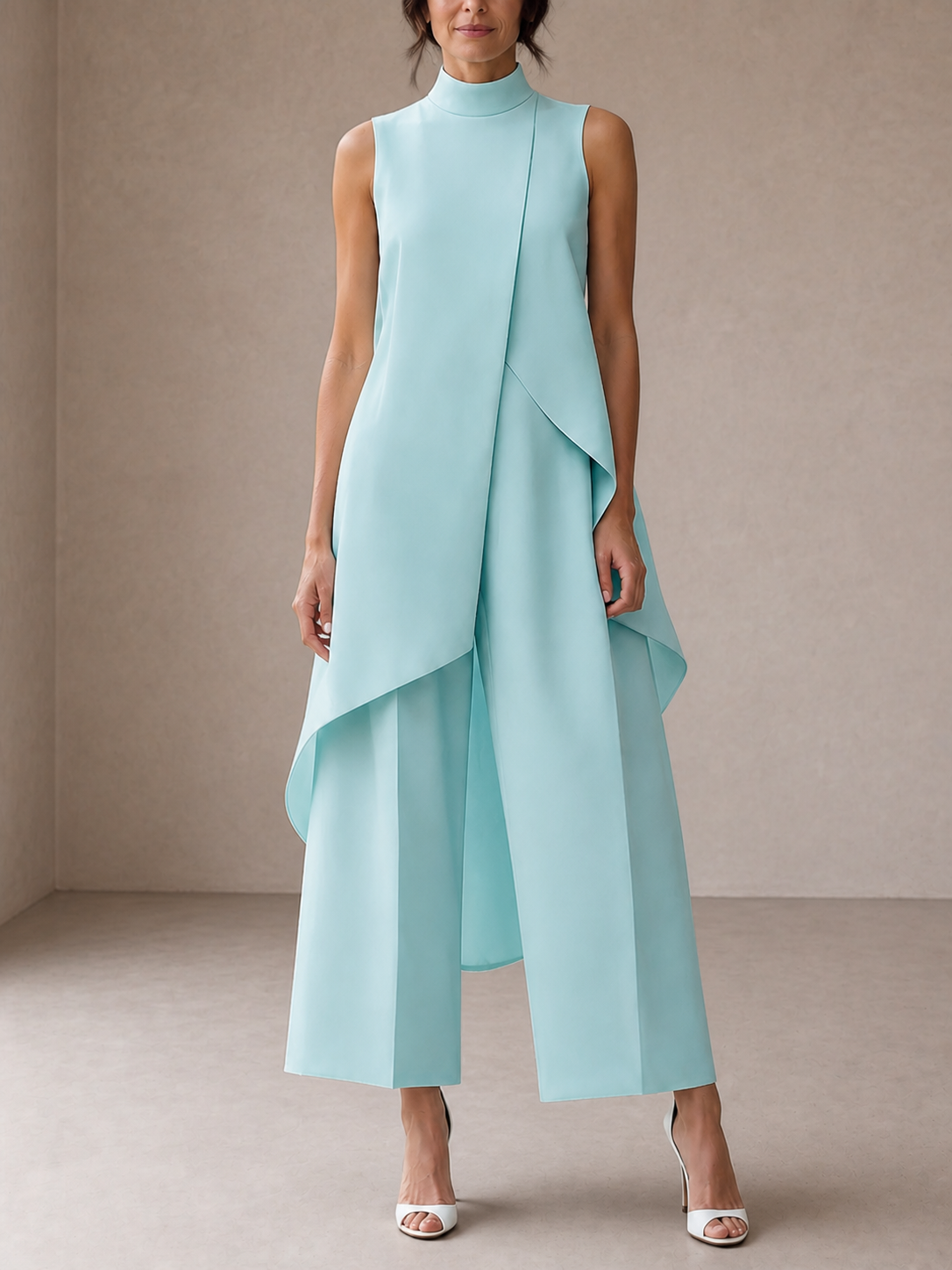Catalina | Long Jumpsuit with an Elegant Drape