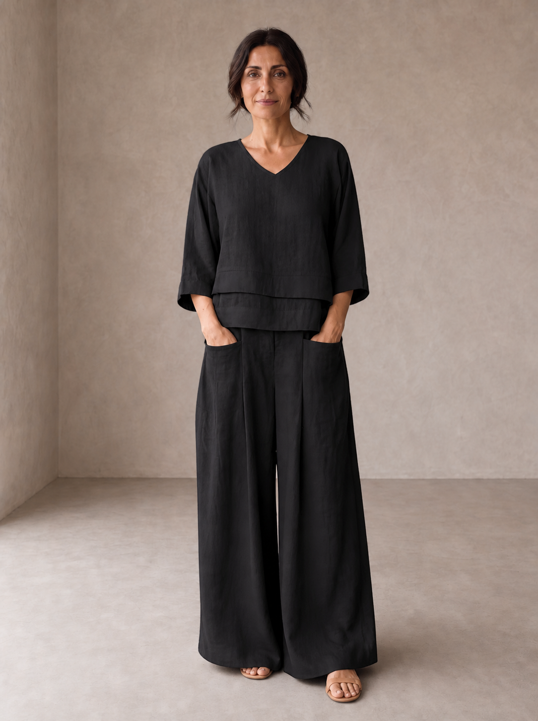 Renaya | Casual Cotton and Linen Co-ord Set