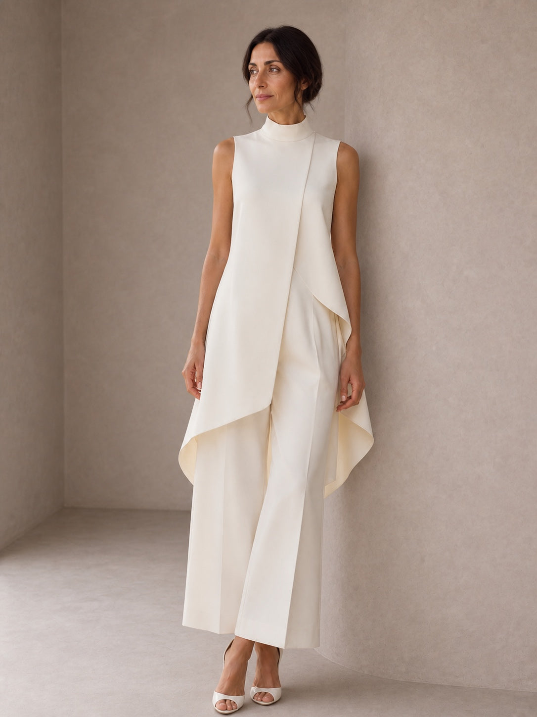 Catalina | Long Jumpsuit with an Elegant Drape