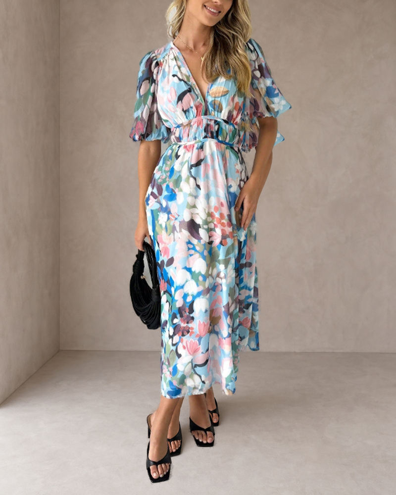 Celine | Feminine Floral Dress