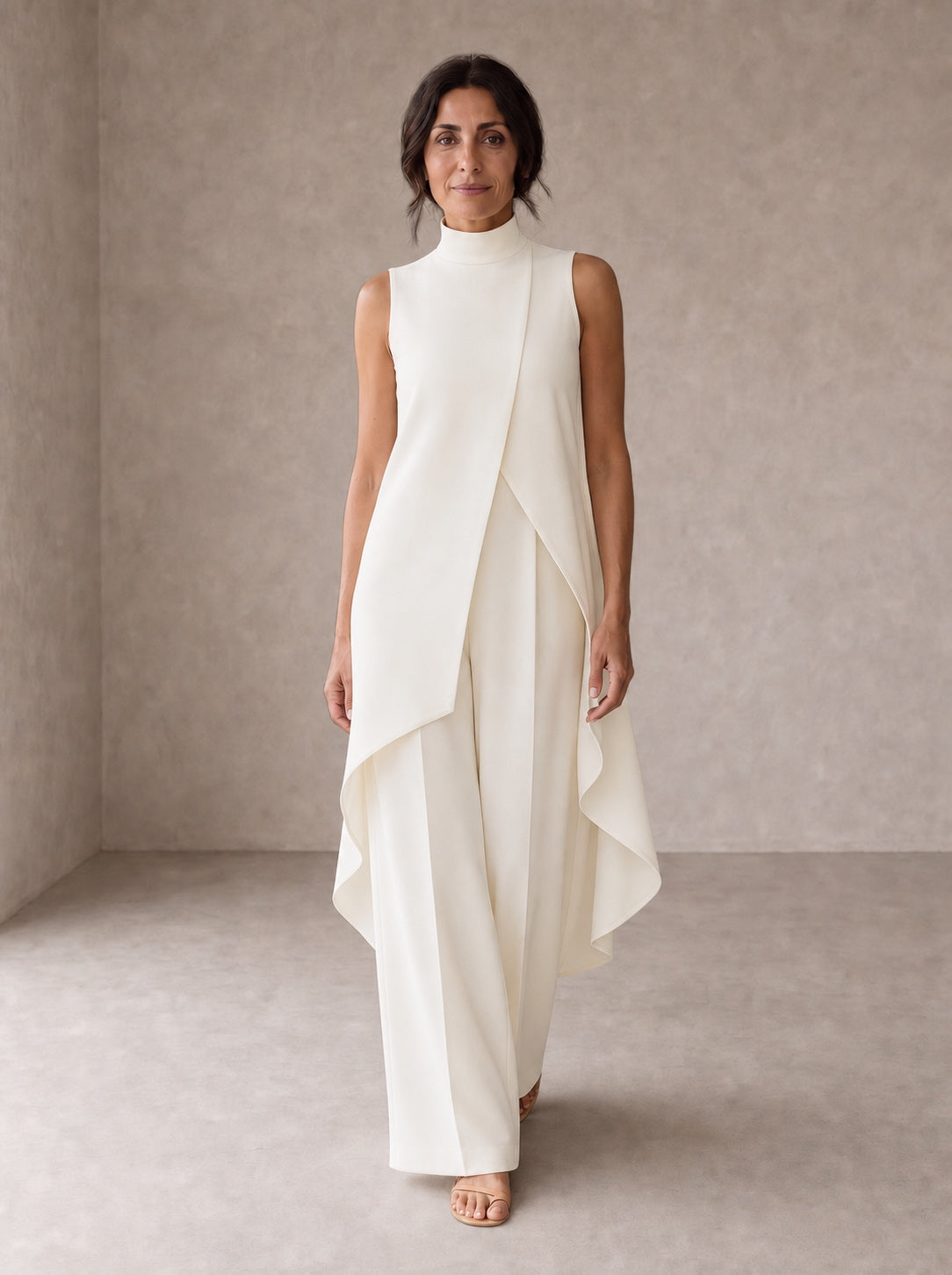 Catalina | Long Jumpsuit with an Elegant Drape