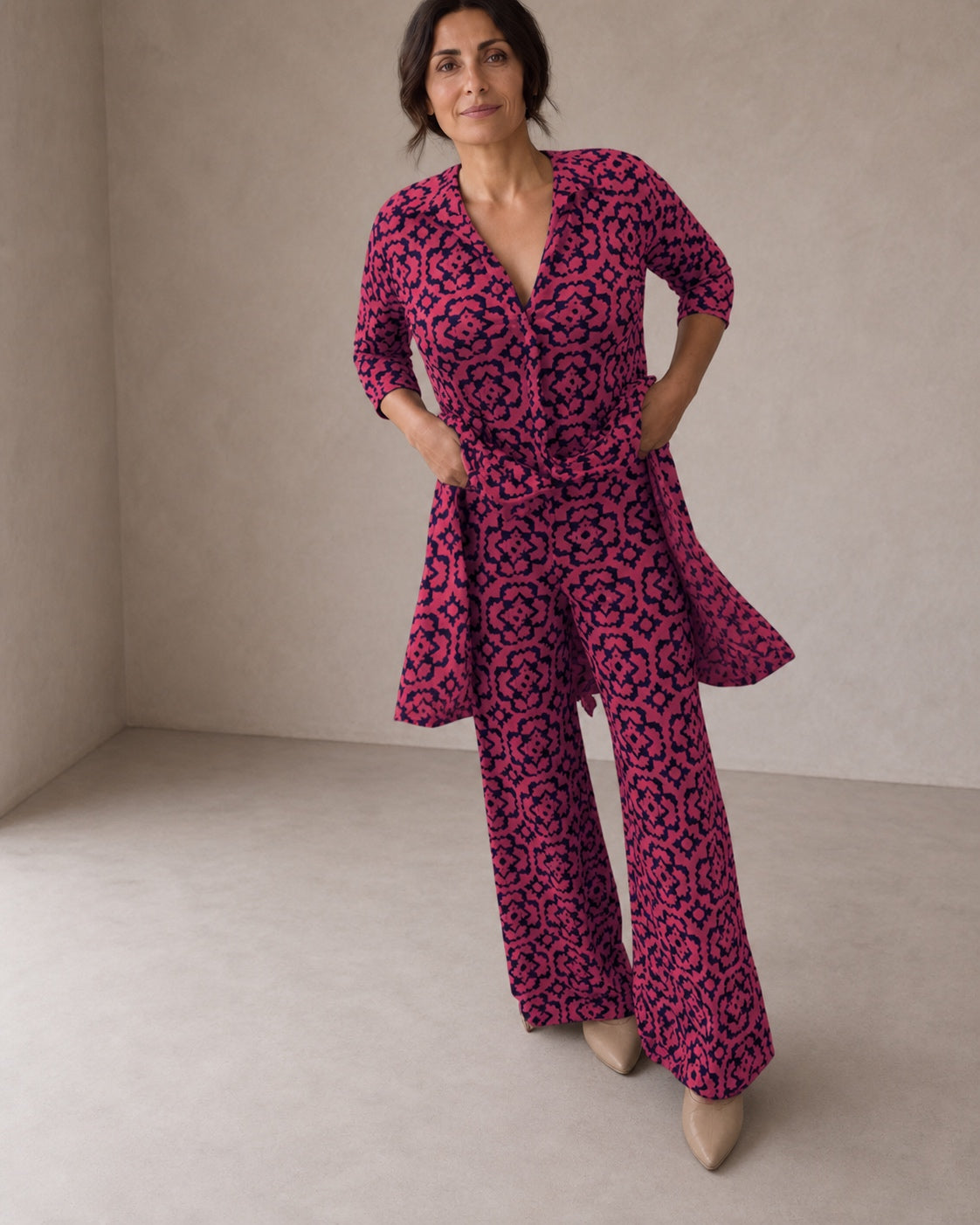 Kailiane | Elegant Vintage-Style Co-ord Set