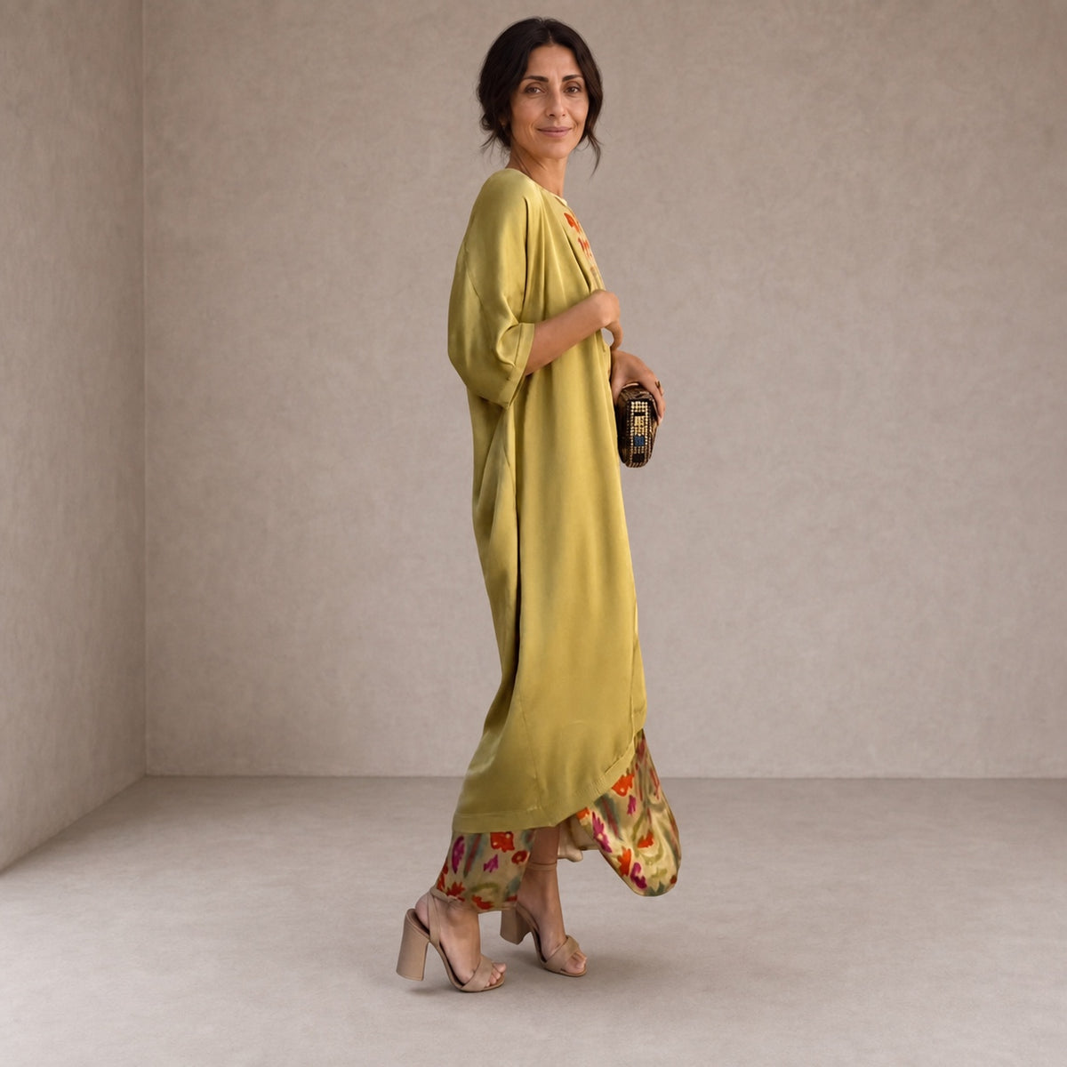 Elveria | Maxi Dress with Cardigan