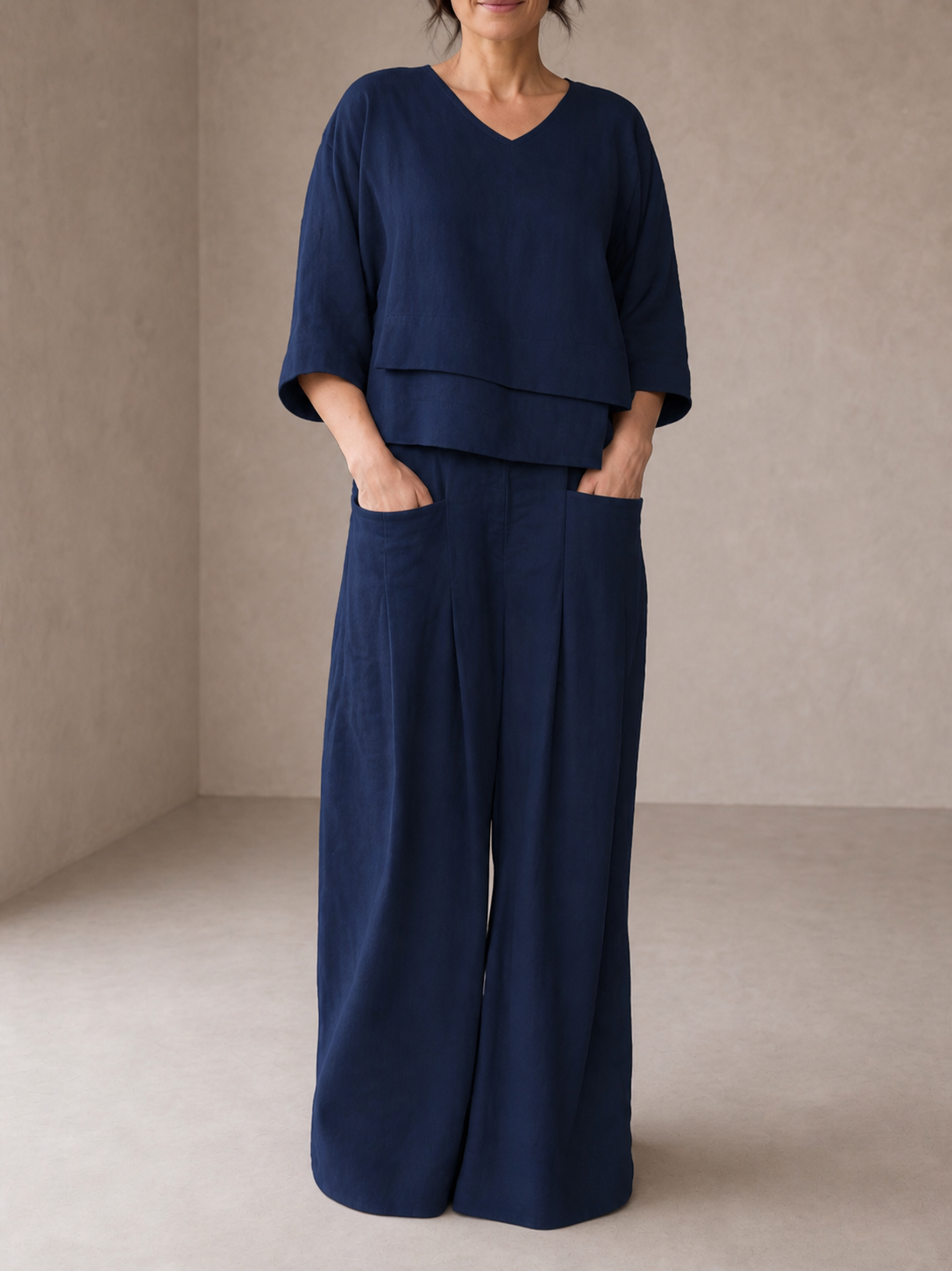 Renaya | Casual Cotton and Linen Co-ord Set