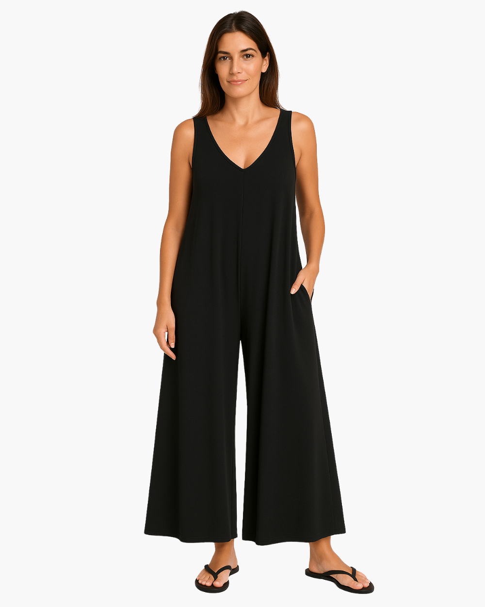 Marnia | Relaxed Sleeveless Jumpsuit